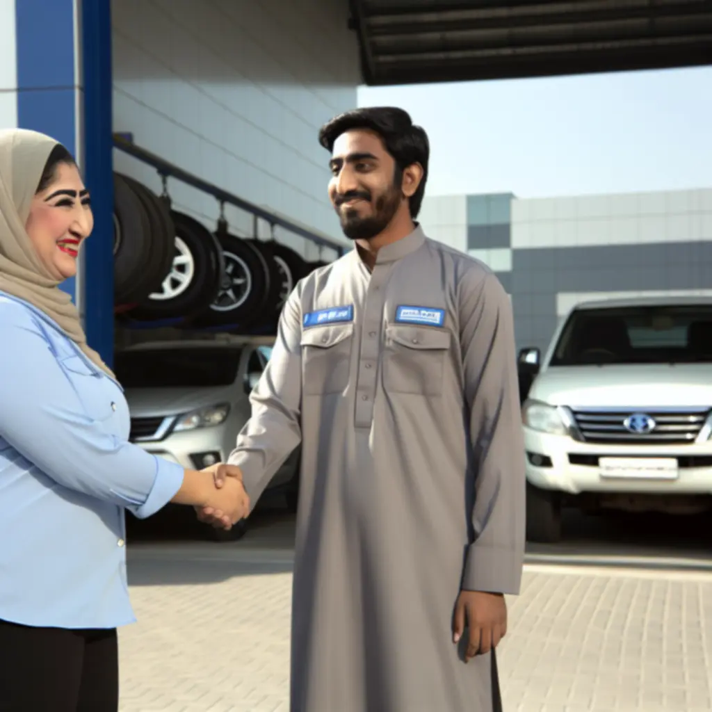 Yritysasiakkaiden kalusto pysäköitynä Fix Wheel Suomi -huollon jälkeen